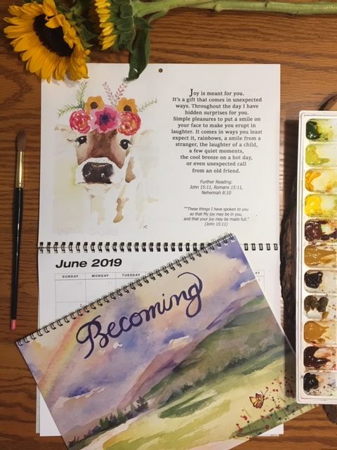 2019 Becoming Calendar